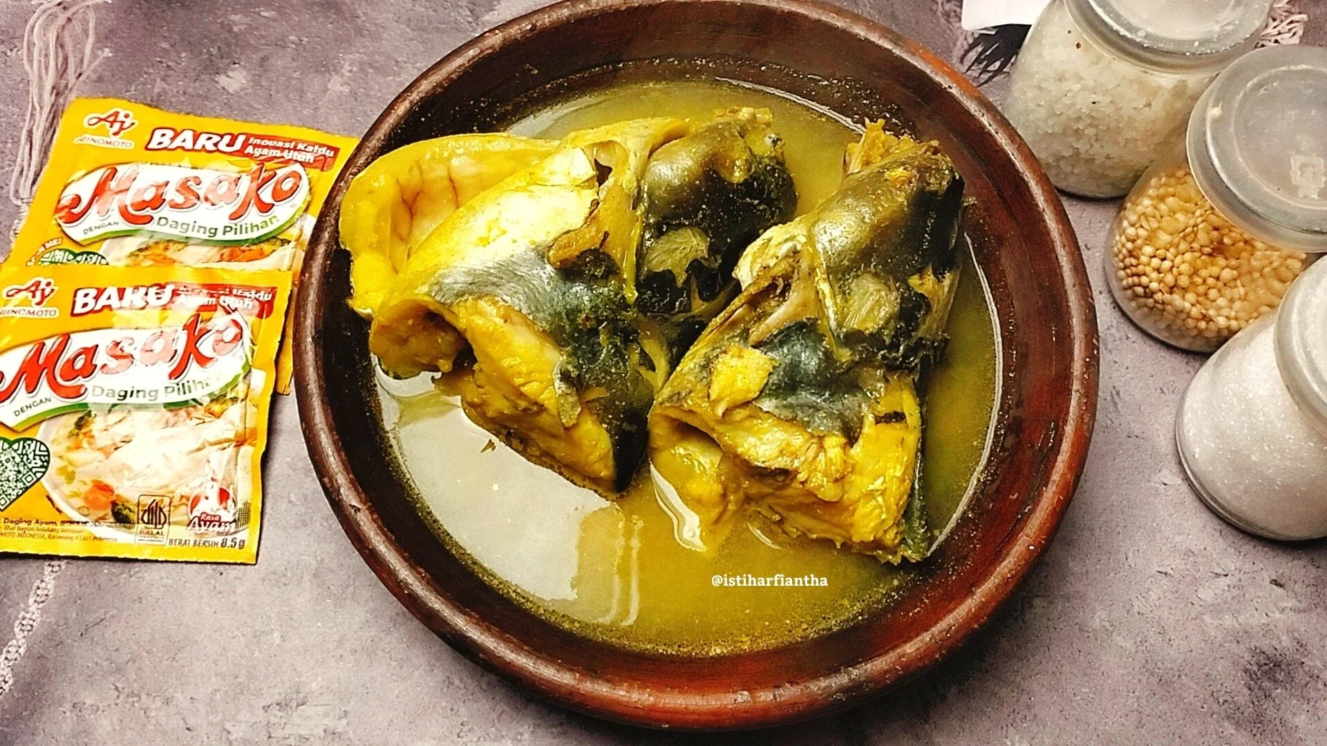 Kepala Ikan Patin Kuah Kuning ala MASAKO®