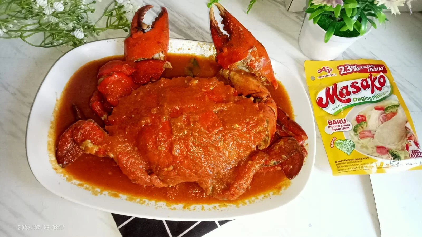 Kepiting Saus Asam Pedas Manis 