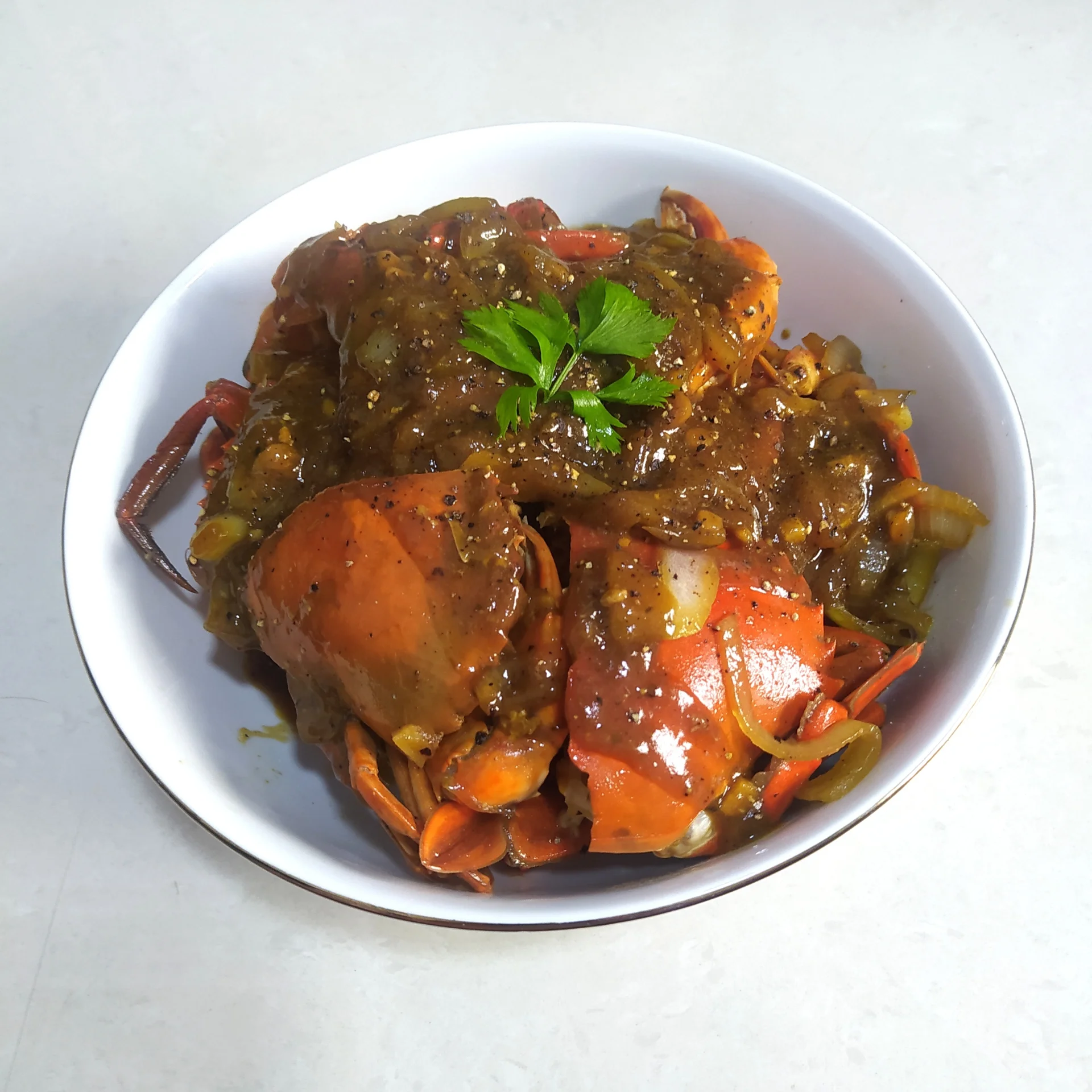 Kepiting Saus Lada Hitam