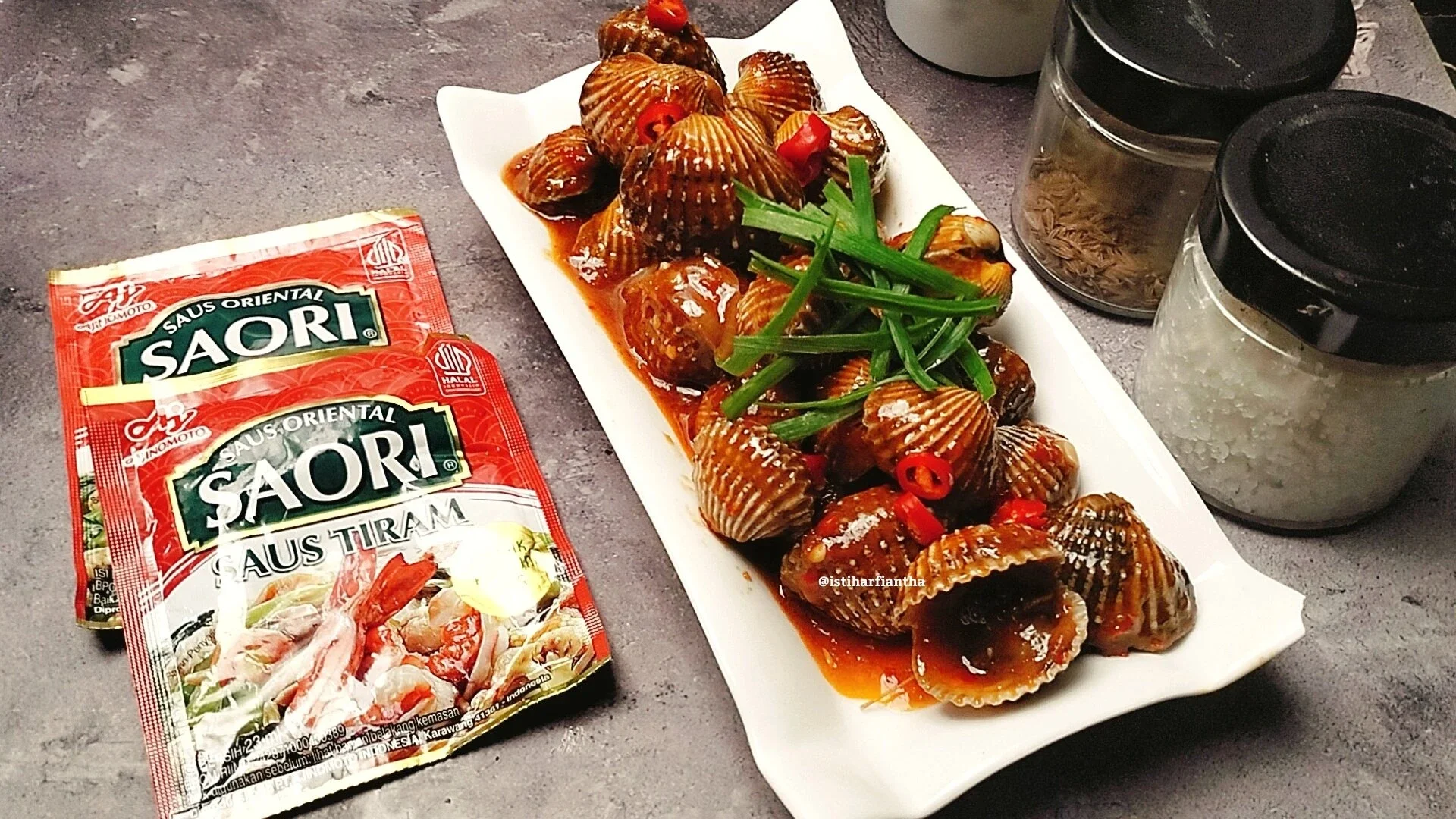 Kerang Dara Saus Tiram ala SAORI®