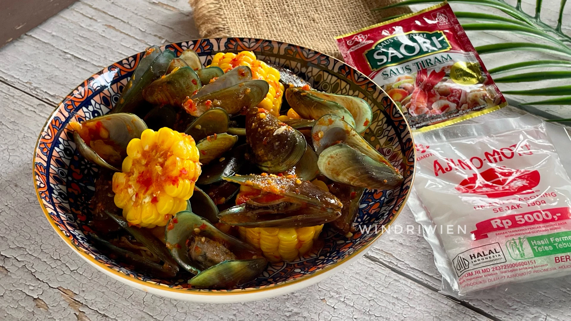 Kerang Hijau Saus Padang