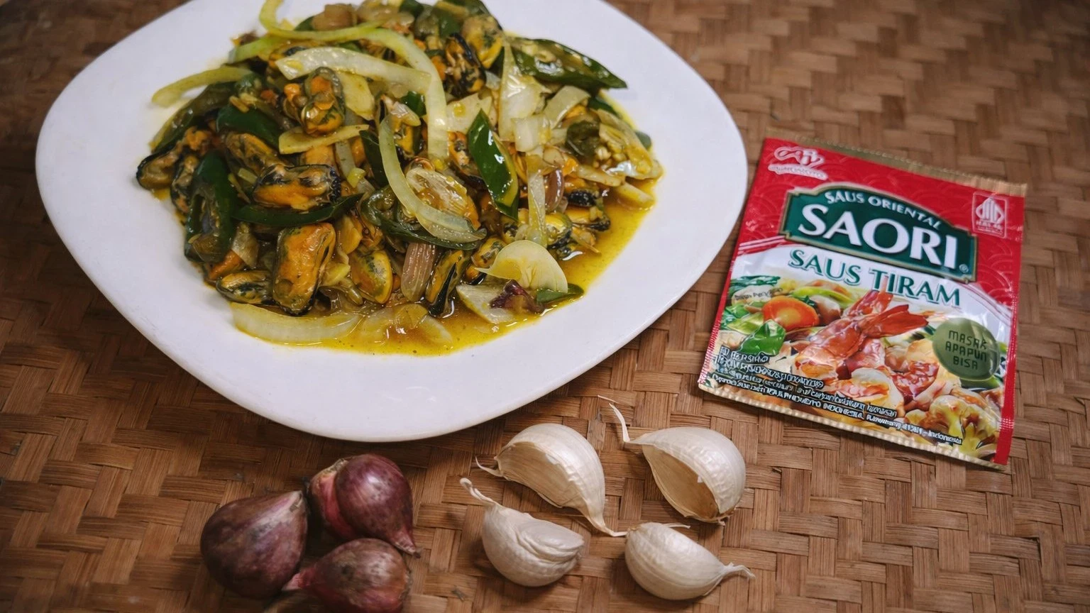 Kerang Hijau Saus Tiram