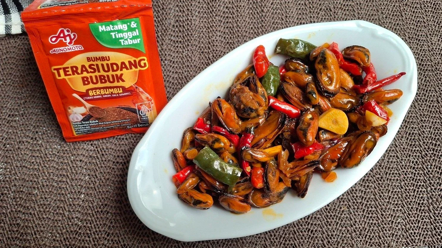 Kerang Pedas Terasi Udang #MasakanPenuhCinta