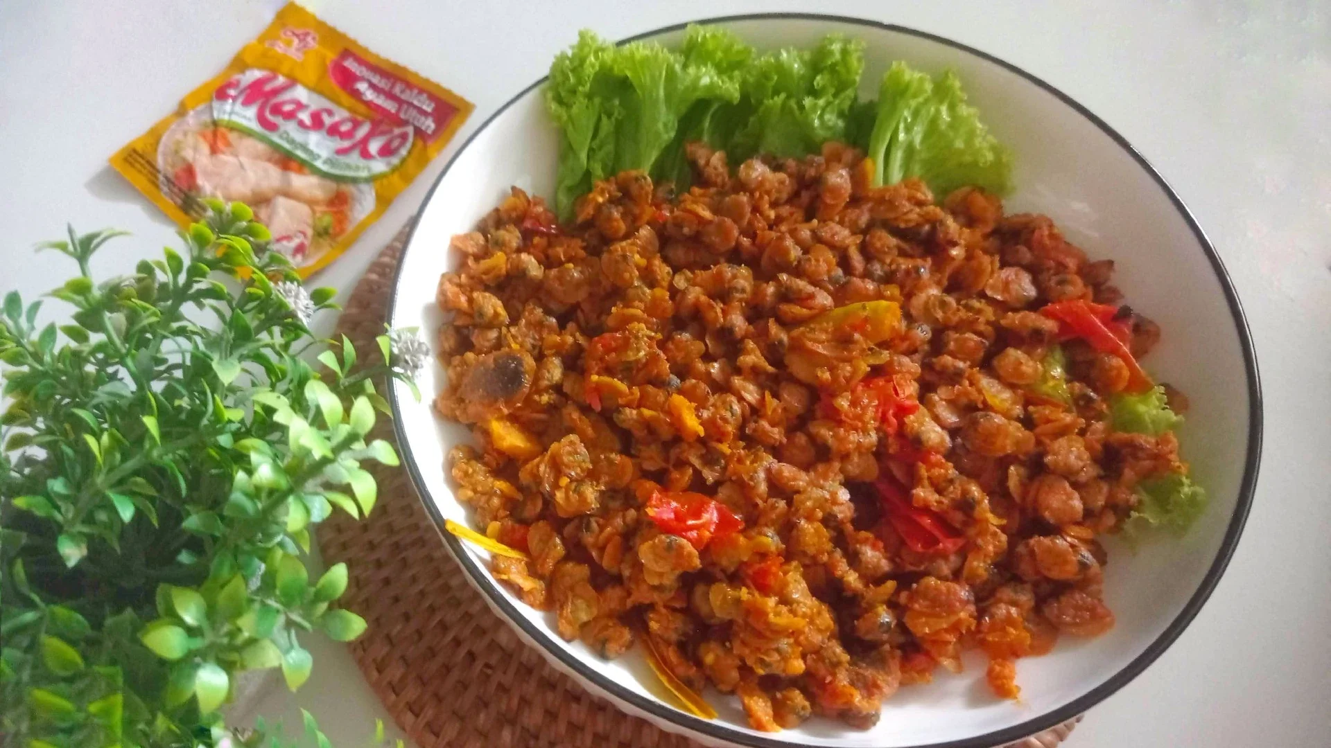 Kerang Remis balado