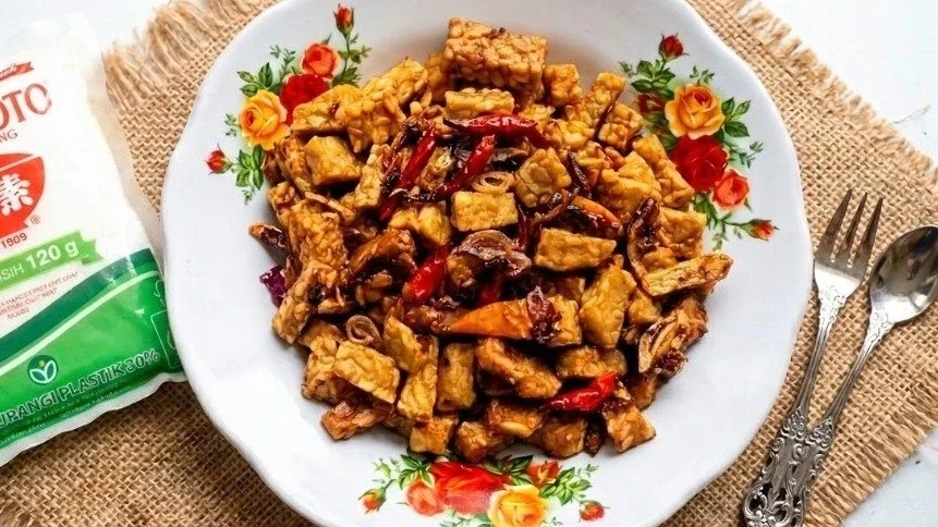 Kering tempe ala Ajinomoto