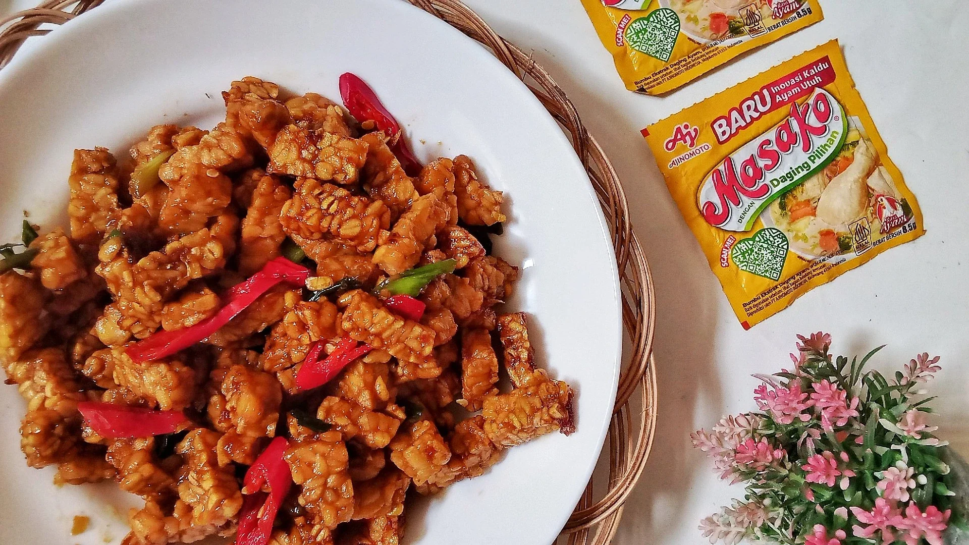 Kering tempe ala Masako