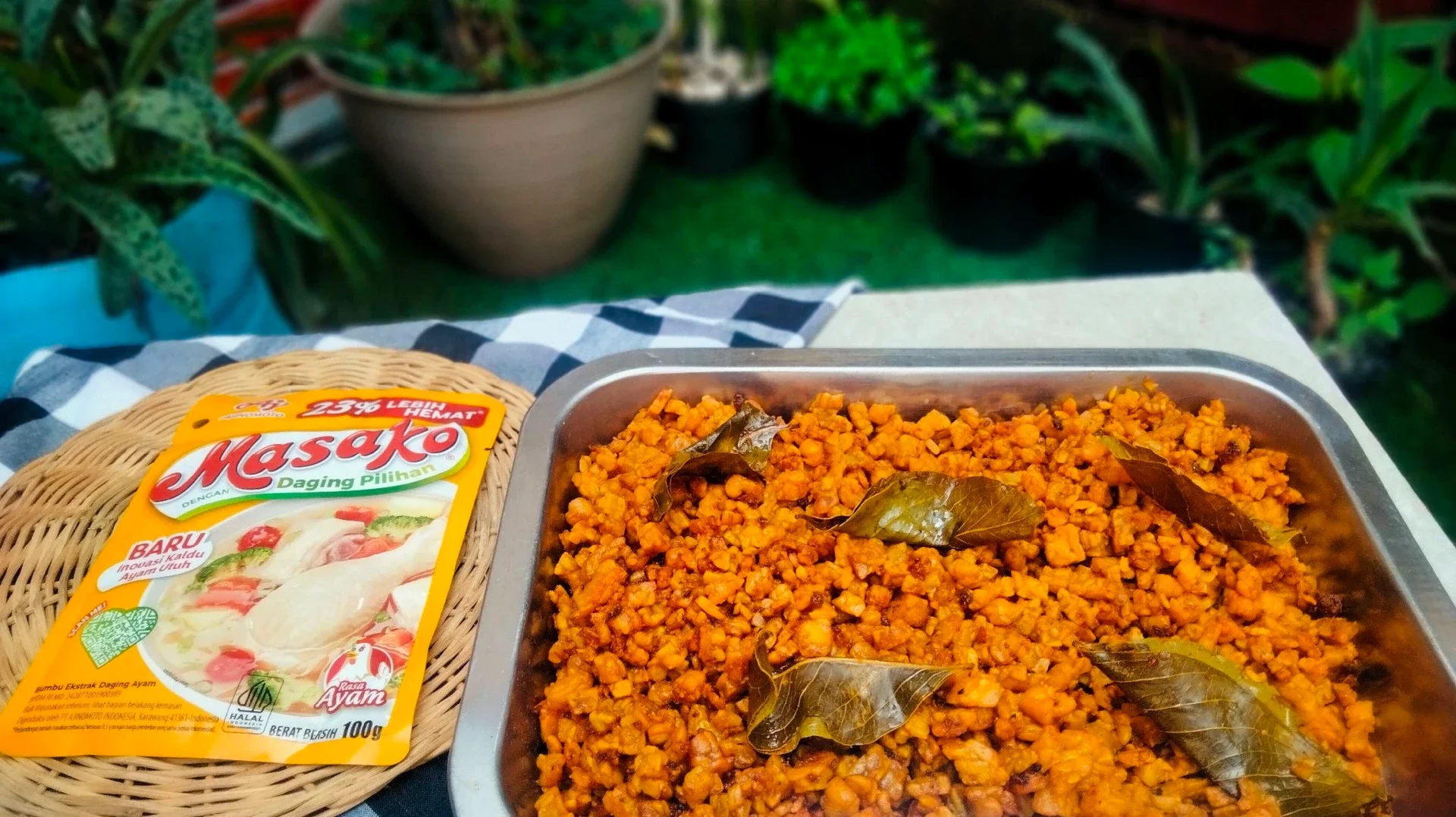 KERING TEMPE BUMBU KUNYIT ala MASAKO®