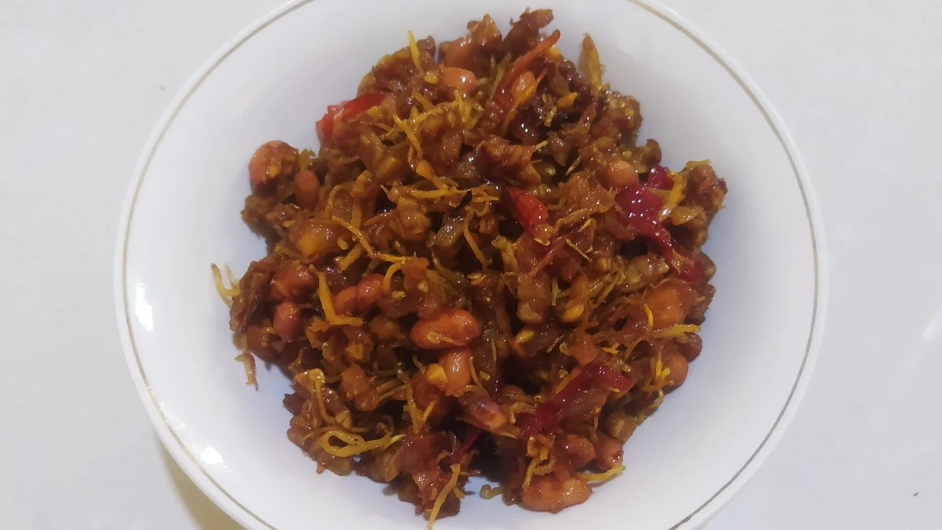 Kering Tempe Teri Nasi