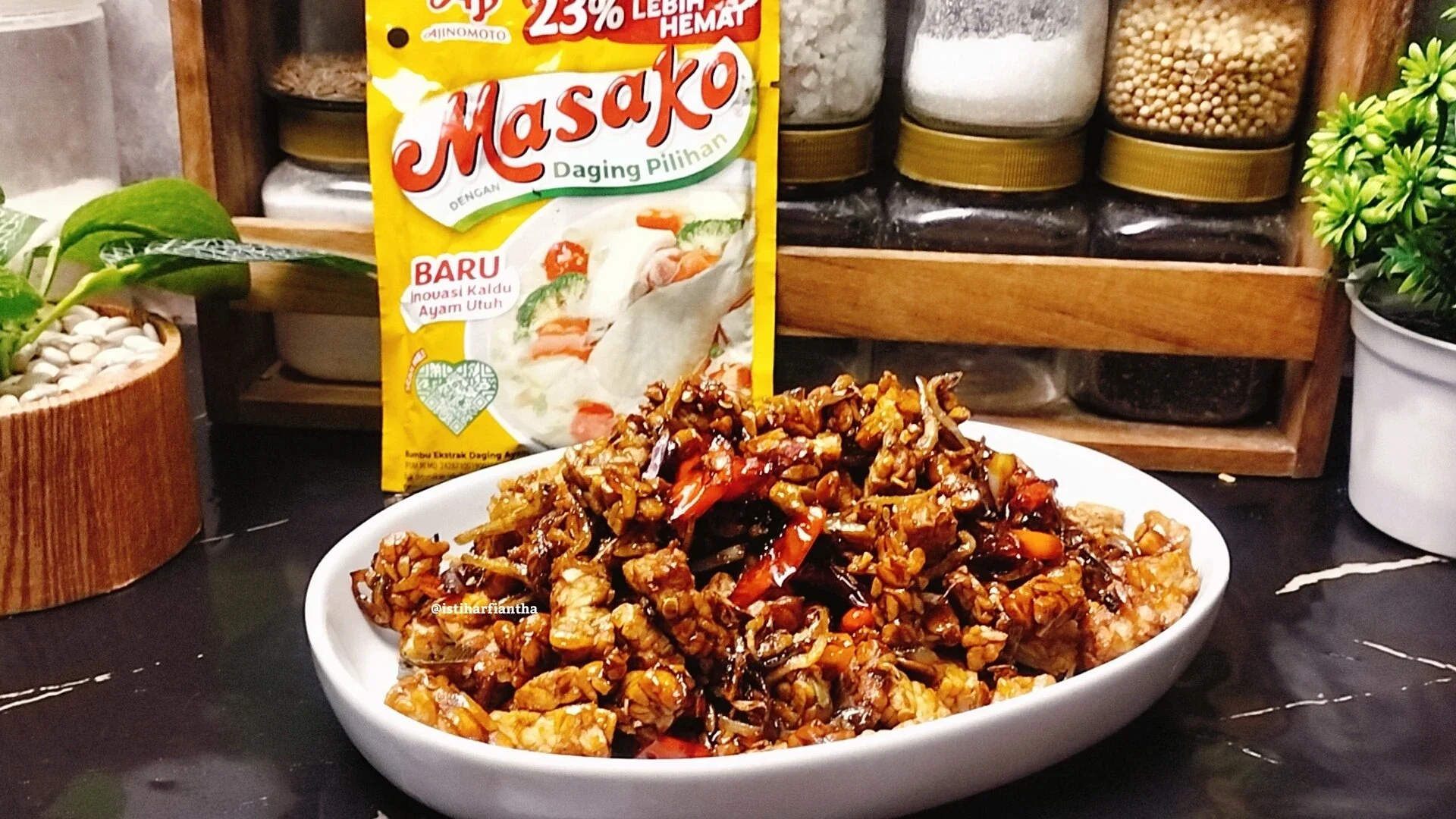 Kering Tempe Terj Padas ala MASAKO®