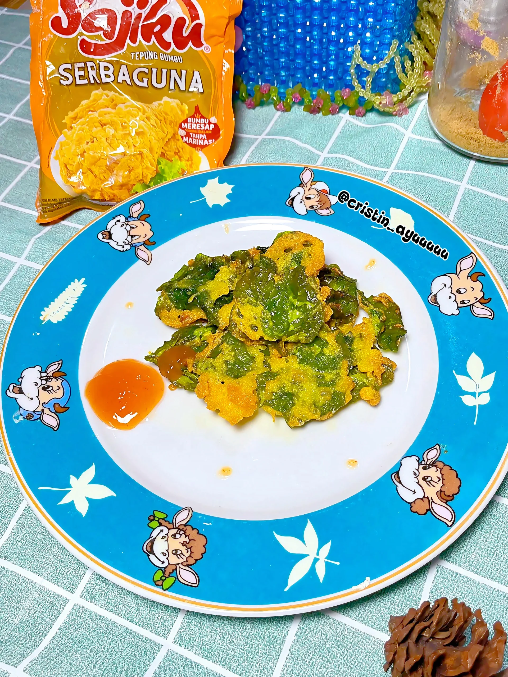 Keripik bayam Crispy
