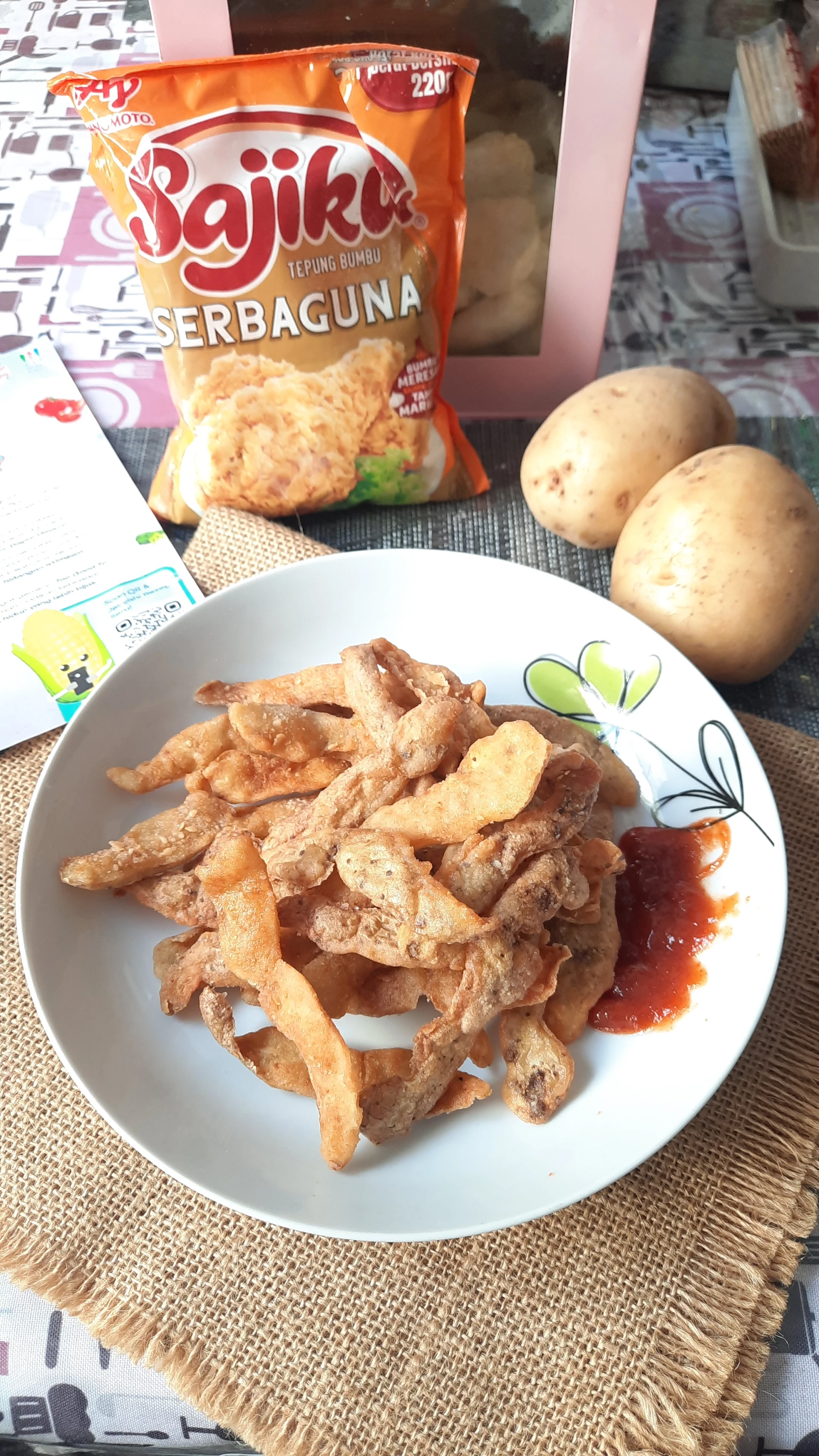 Keripik Kulit Kentang Ala Sajiku