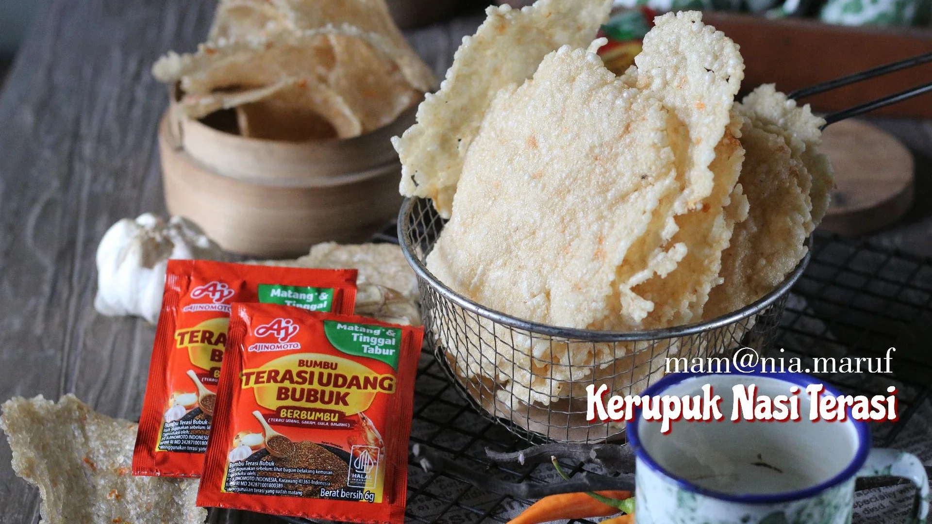 Kerupuk Nasi Terasi #NikmatTanpaDrama