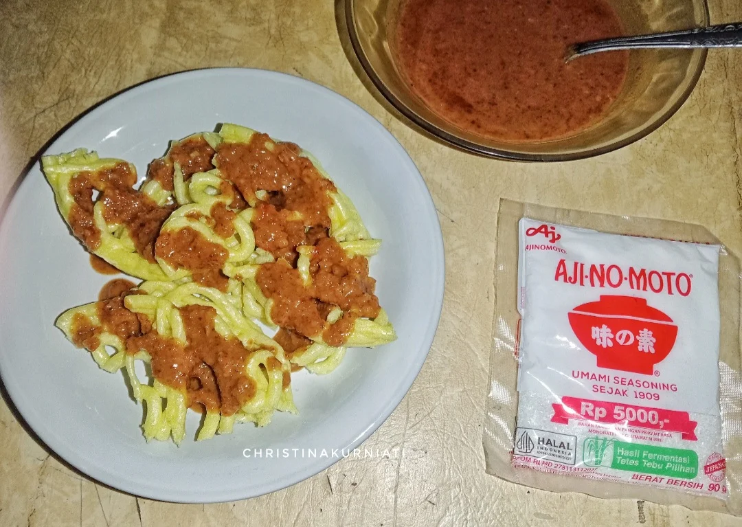 Kerupuk Sambal Kacang ala Betawi