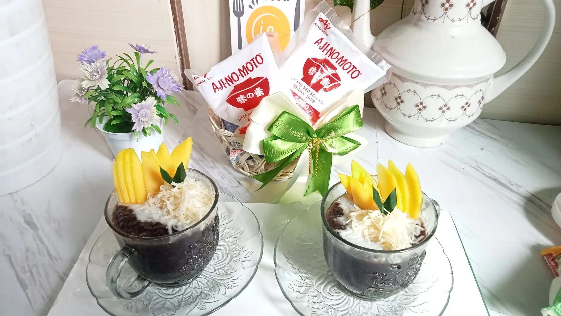 ketan Hitam Tabur keju ala Ajinomoto ®