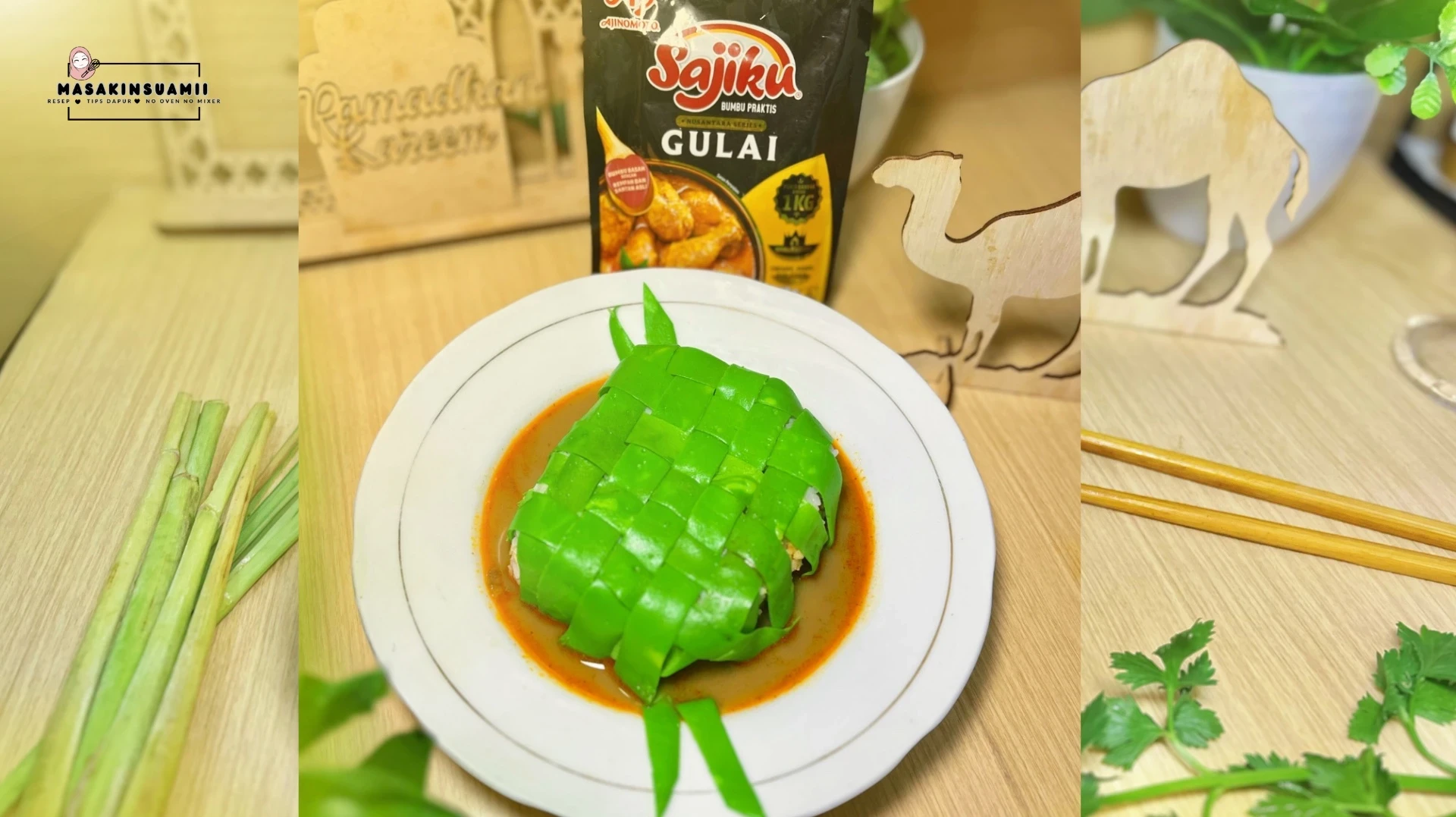 Ketupat Gulai Surprise ala Sajiku Gulai