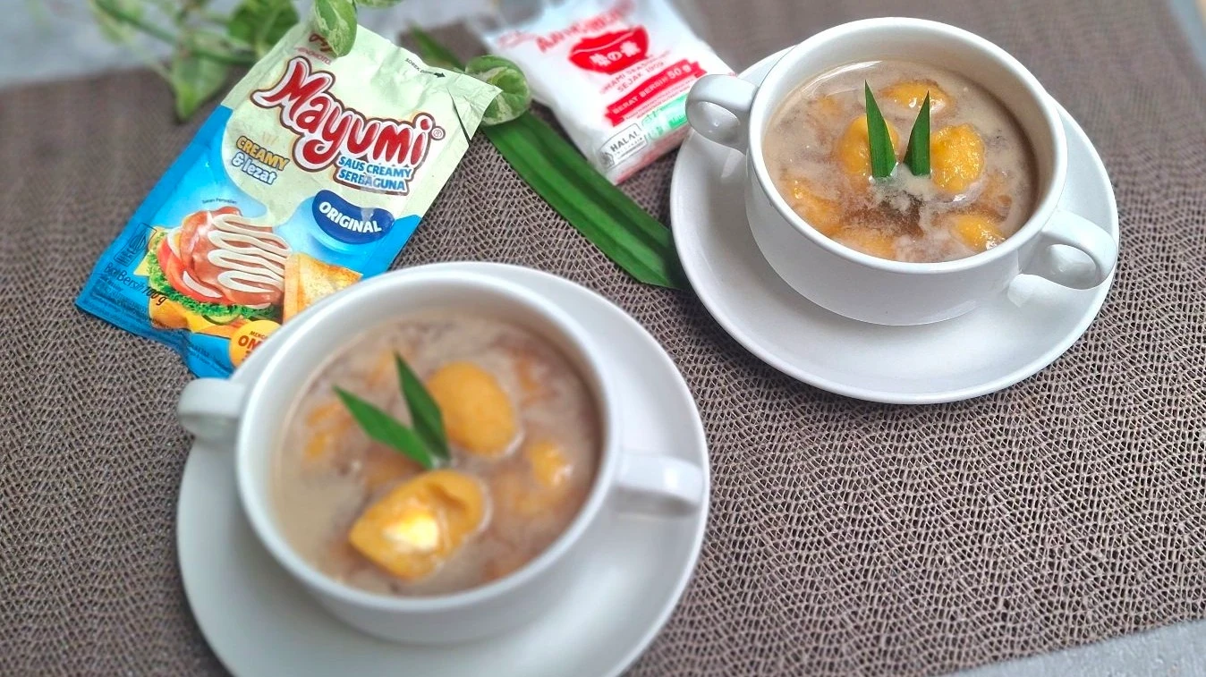 Kolak Biji Salak Isi Mayumi  #Kolak