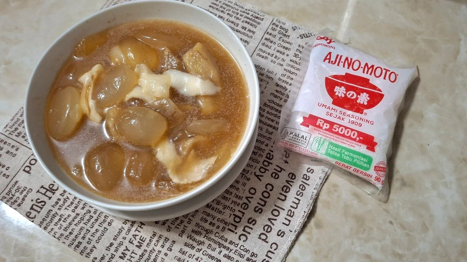 Kolak Kolang Kaling Pisang