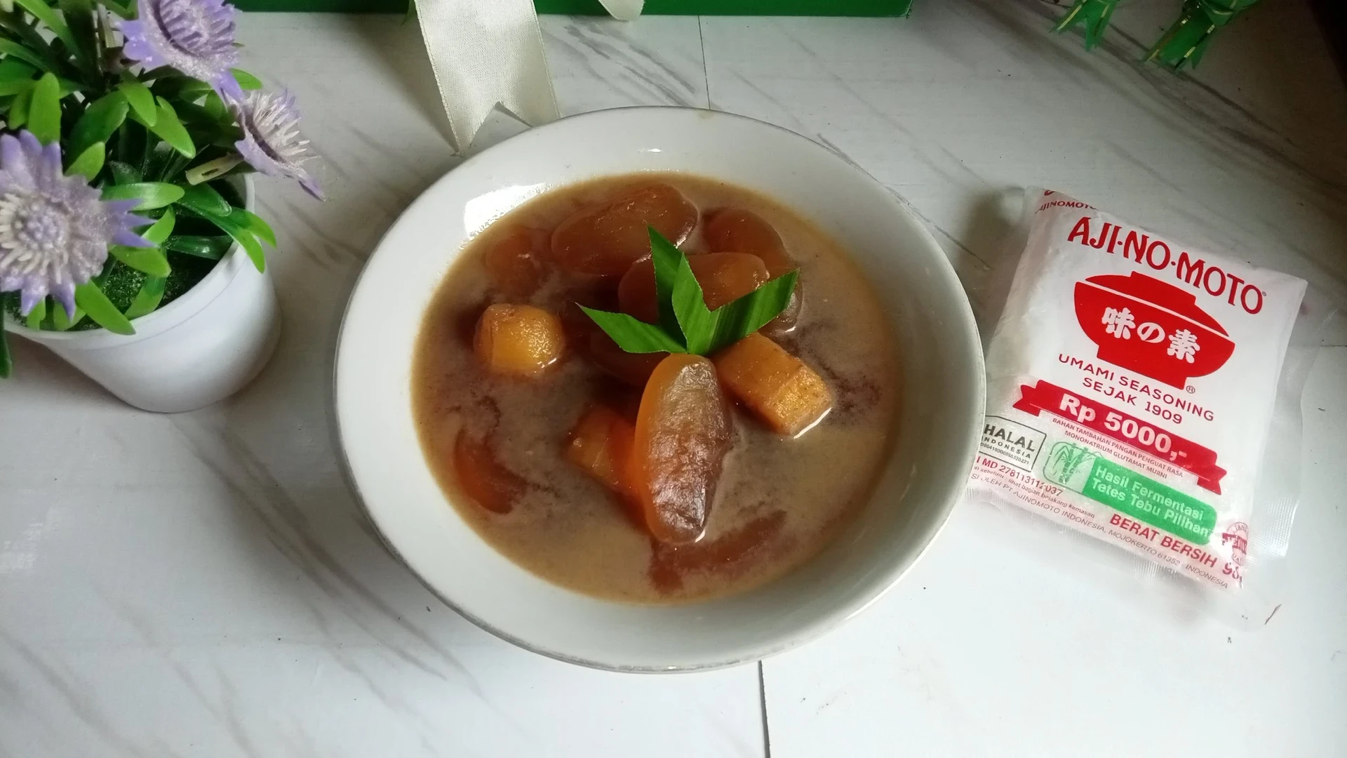 Kolak Kolang Kaling pisang