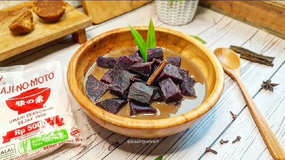 Kolak Ubi Ungu Ala Ajinomoto