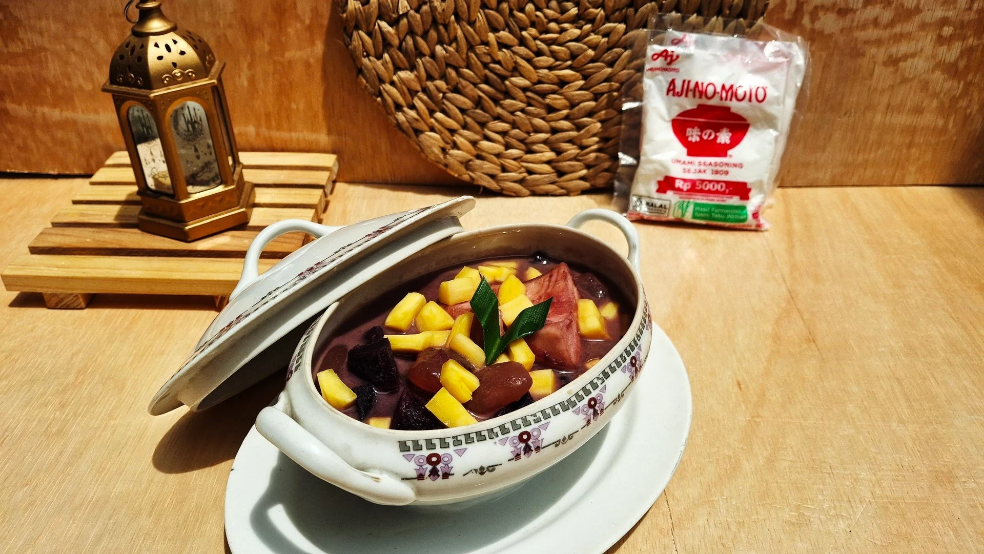 Kolak Ubi Ungu ala Ajinomoto