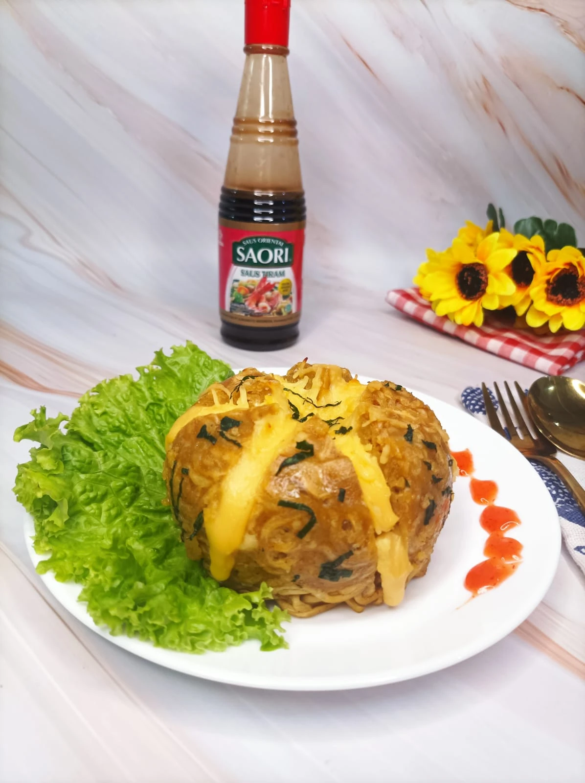 Korean Garlic Cheese Mie