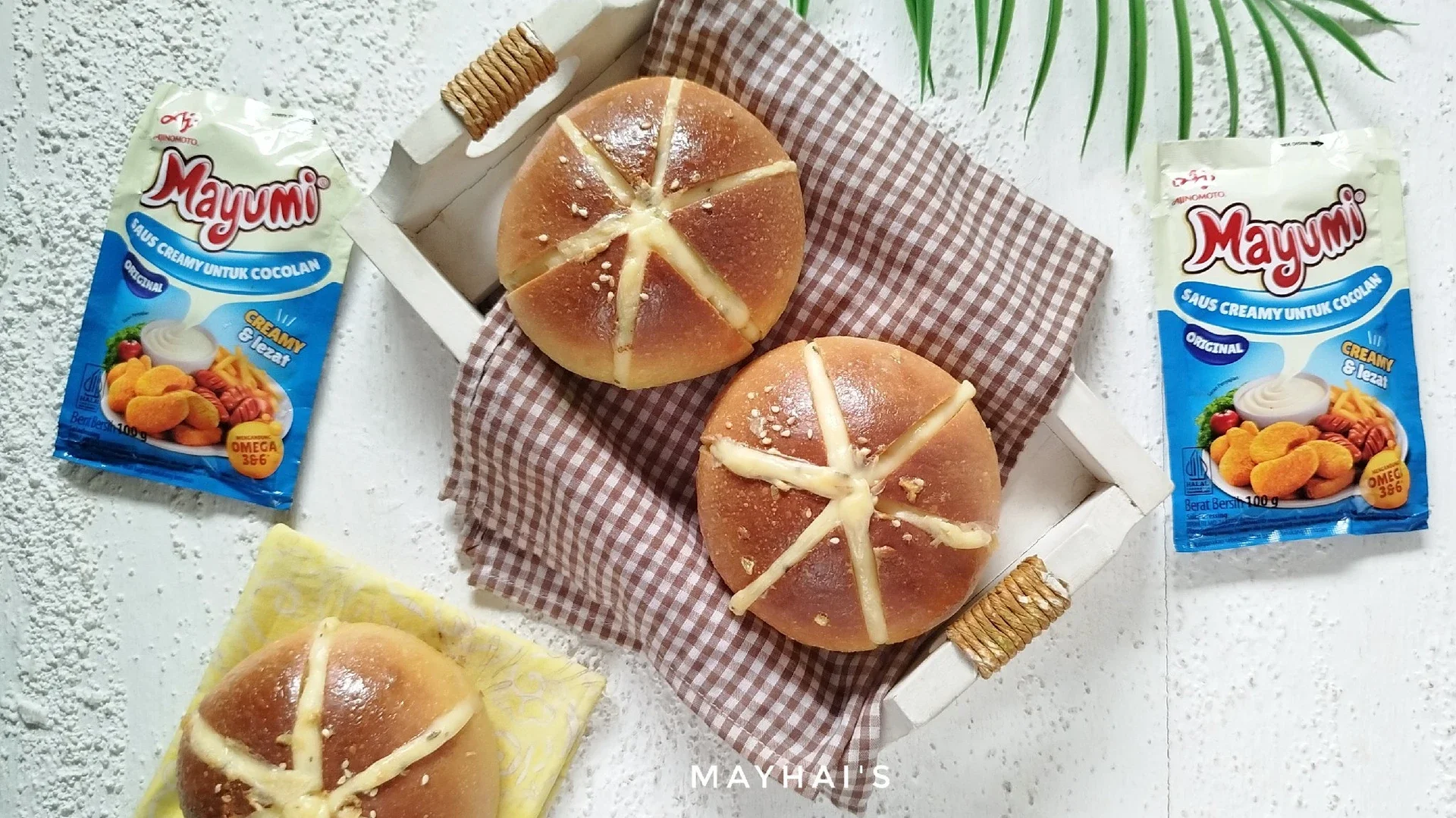 Korean Garlic Cheese Tanpa Ulen ala Mayumi