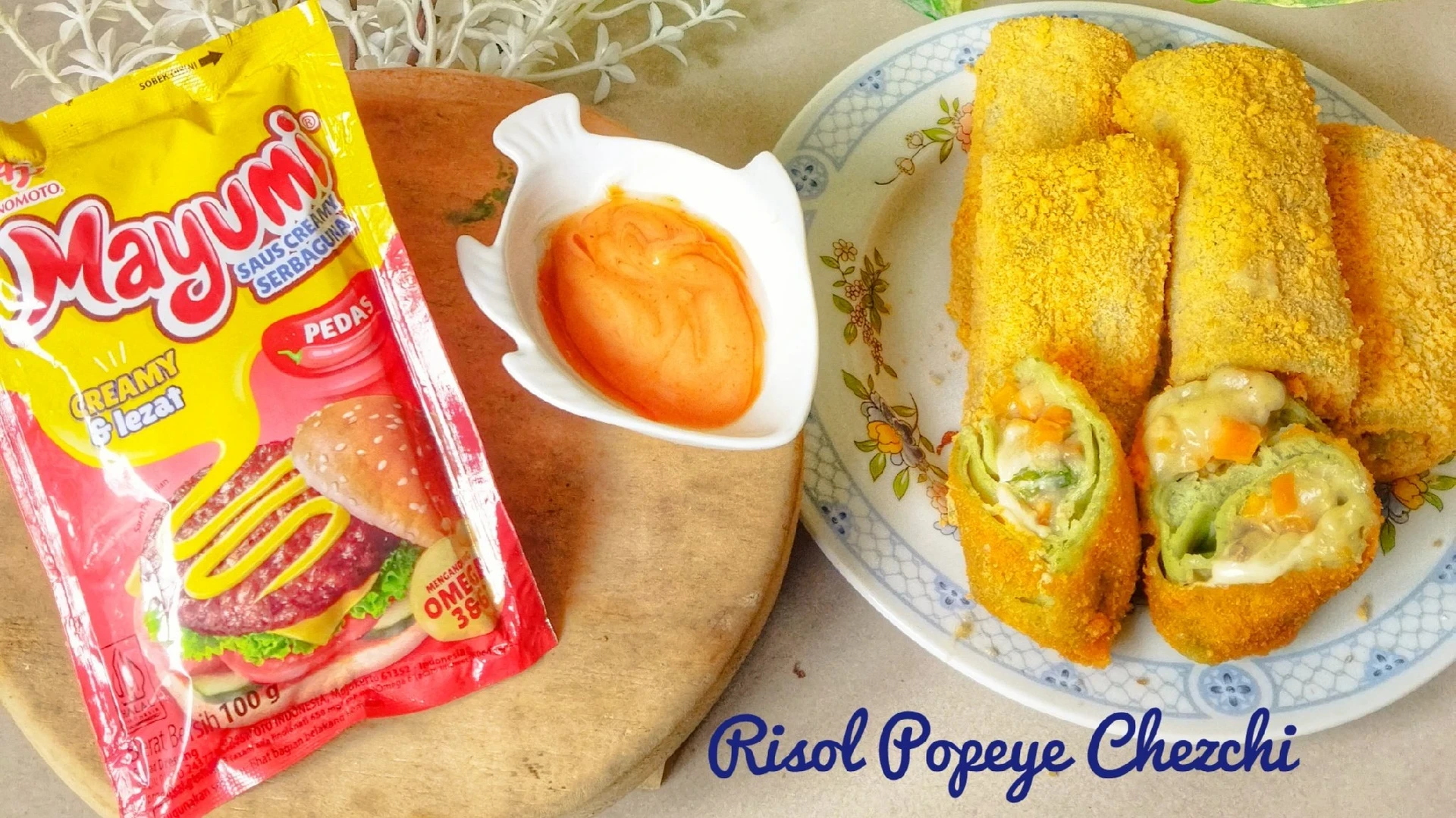 #KreasiResepRisol Risol Popeye Chezchi 
