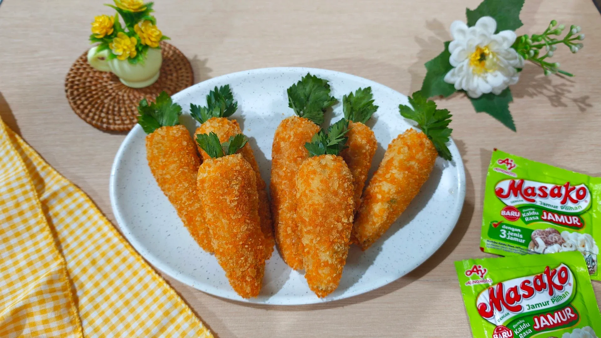Kroket Kentang Ayam Wortel 