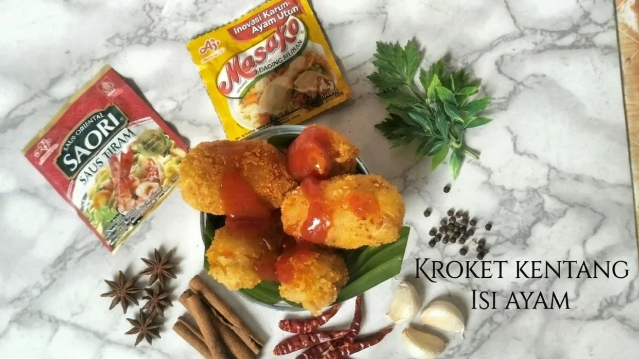 KROKET KENTANG ISI AYAM