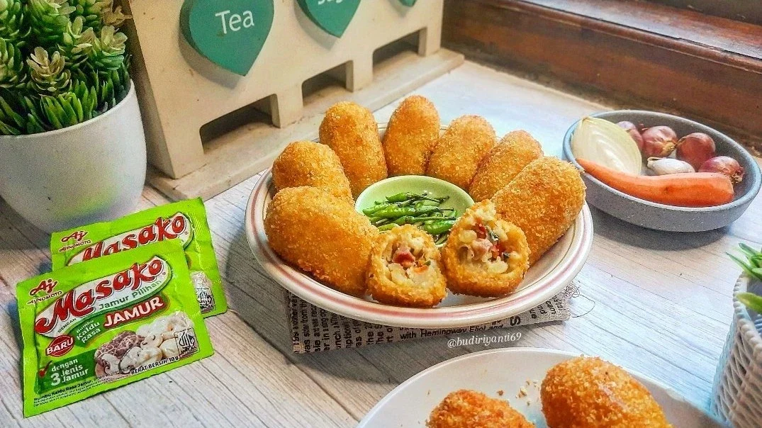 Kroket Kentang Isi Sosis Sayuran