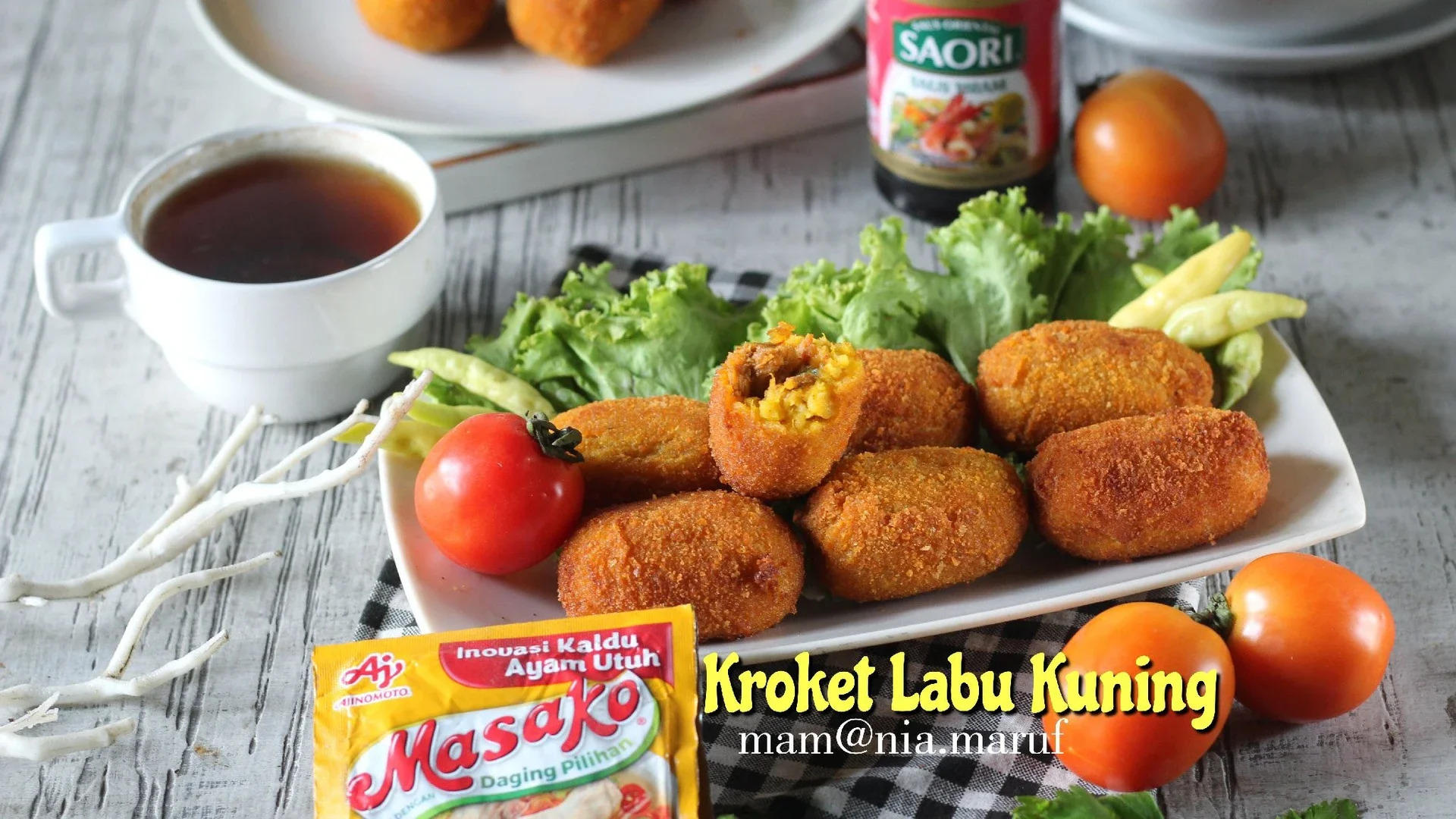 Kroket Labu Kuning Favorit Anak ala Masako #MasakanPenuhCinta