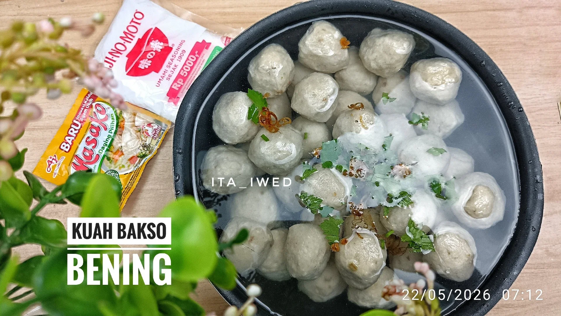 Kuah bakso bening