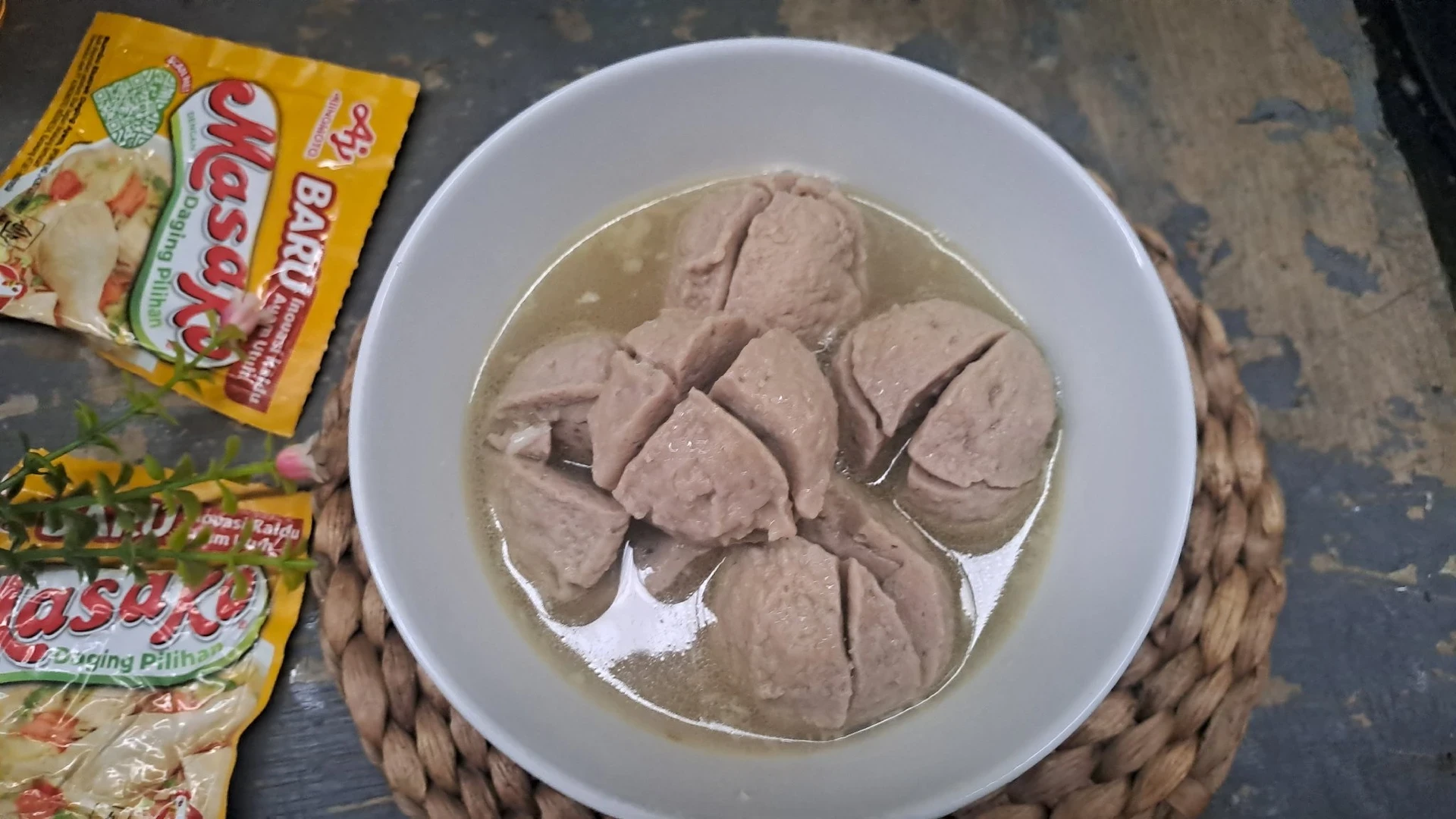 Kuah Bakso Ikan Ala Masako