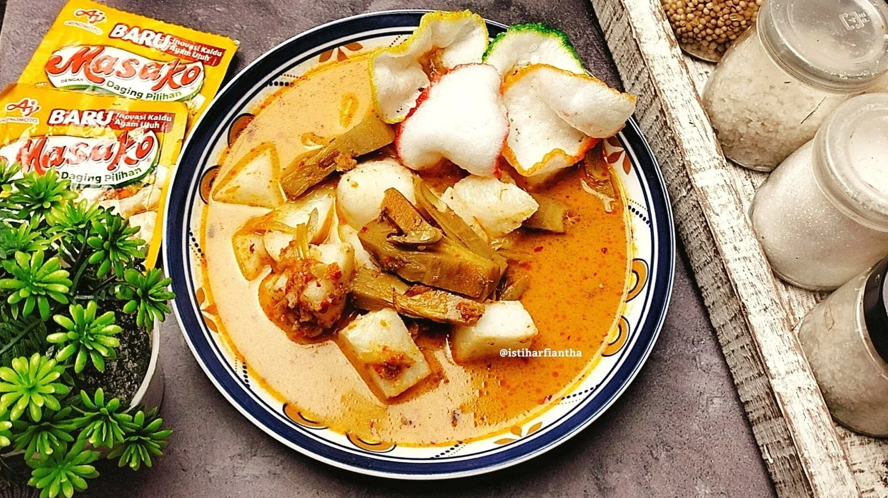 Kuah Lontong Gulai Nangka Gurih ala MASAKO®