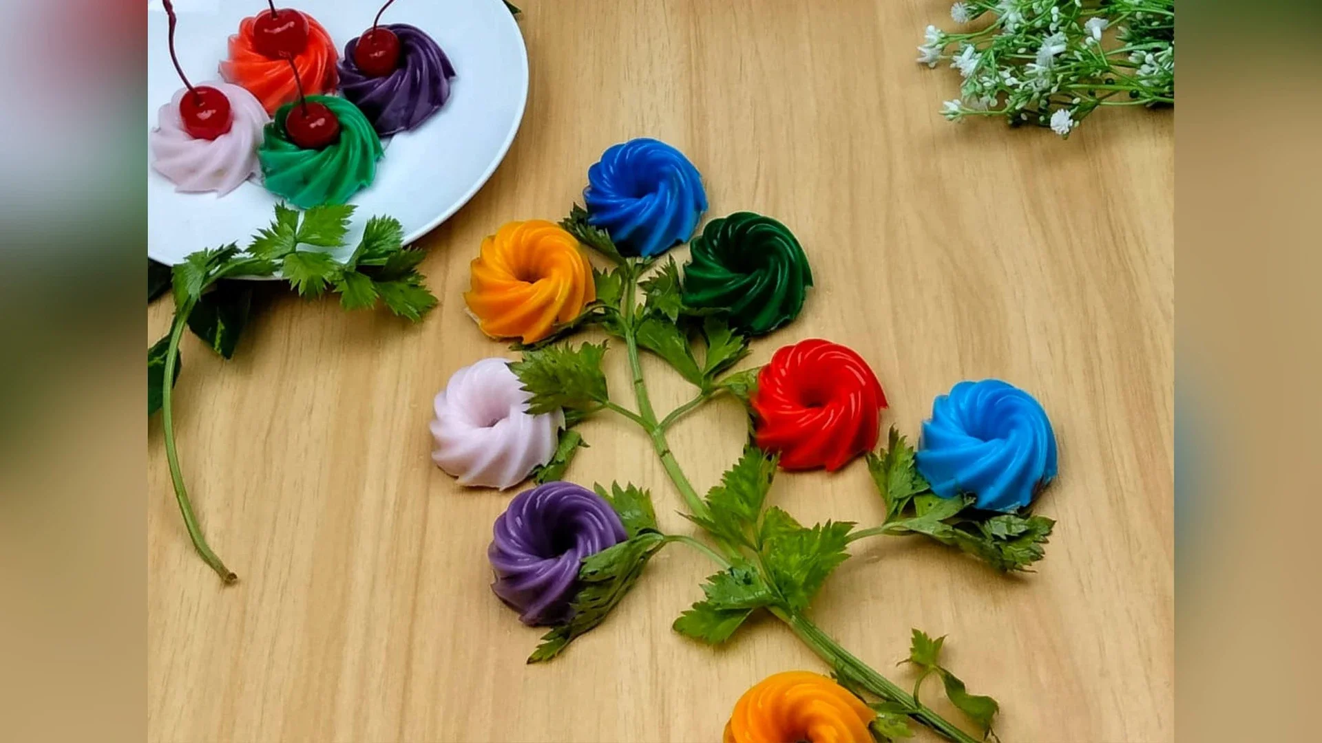 Kue Talam Rainbow ala Ajinomoto
