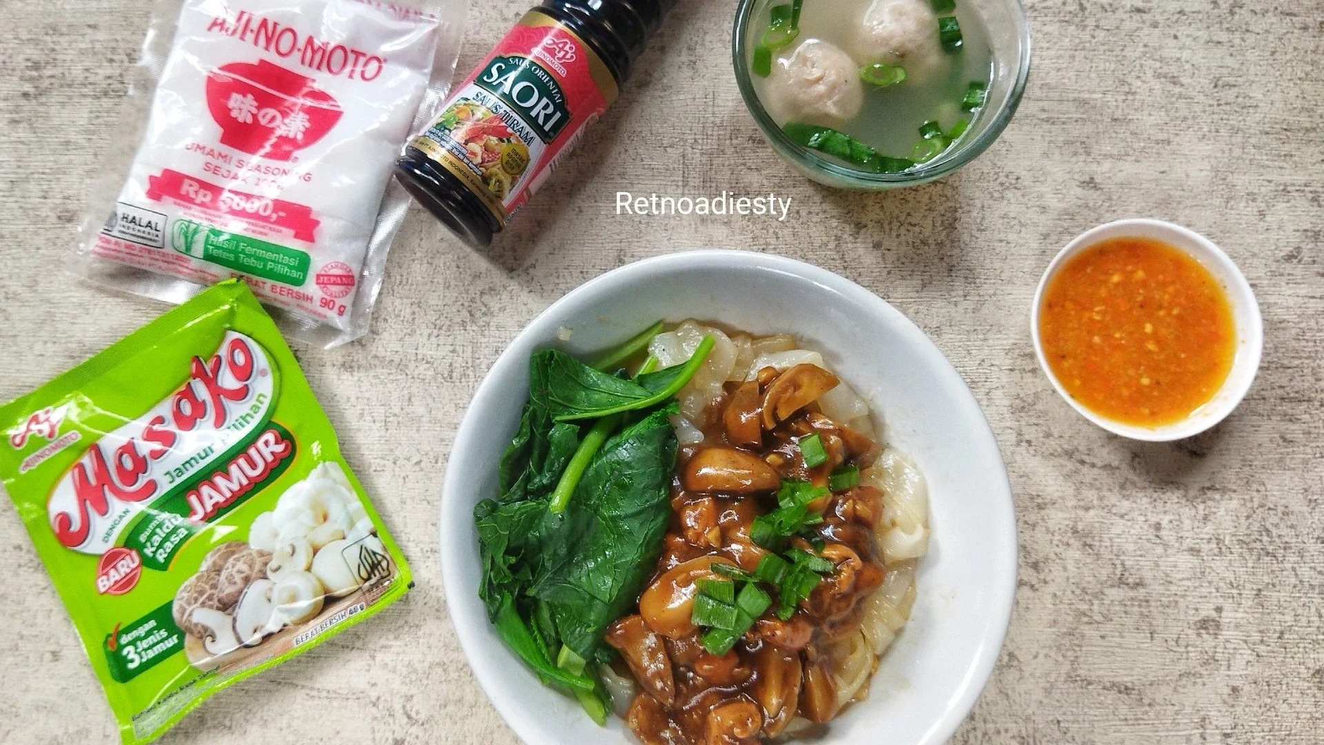 Kwetiau Ayam Jamur 