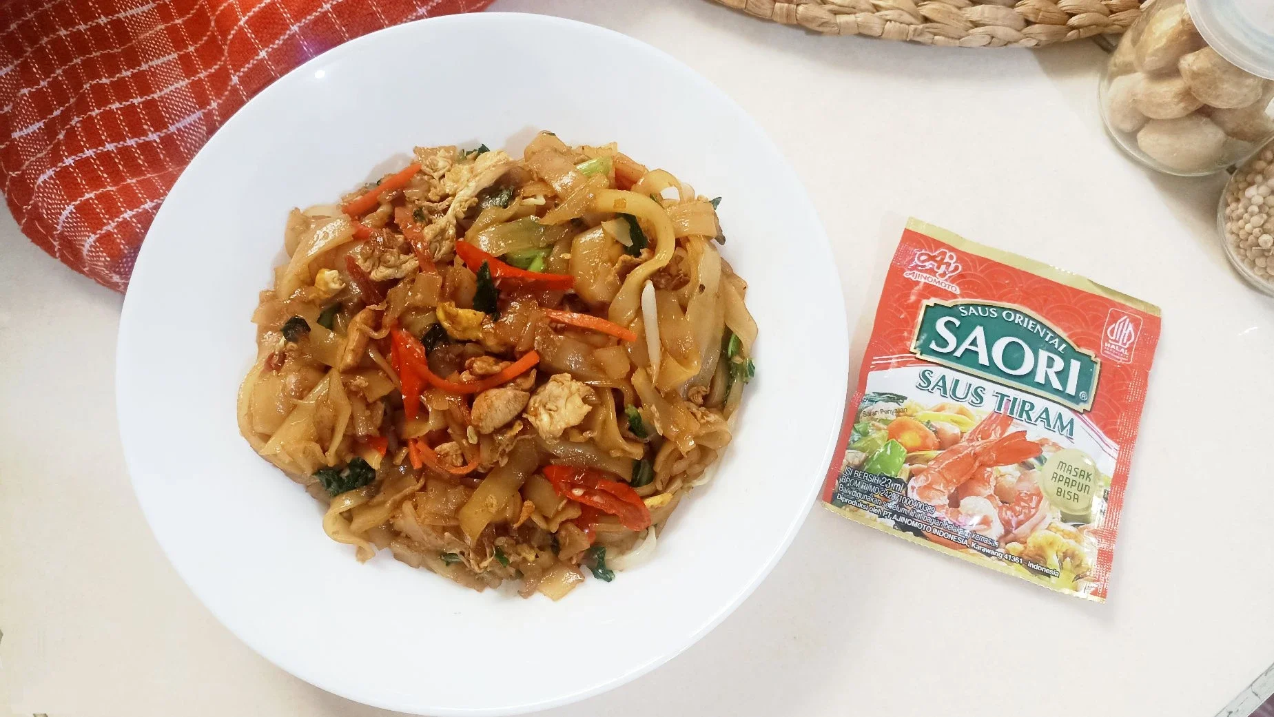 Kwetiau Goreng Ayam ala Saori
