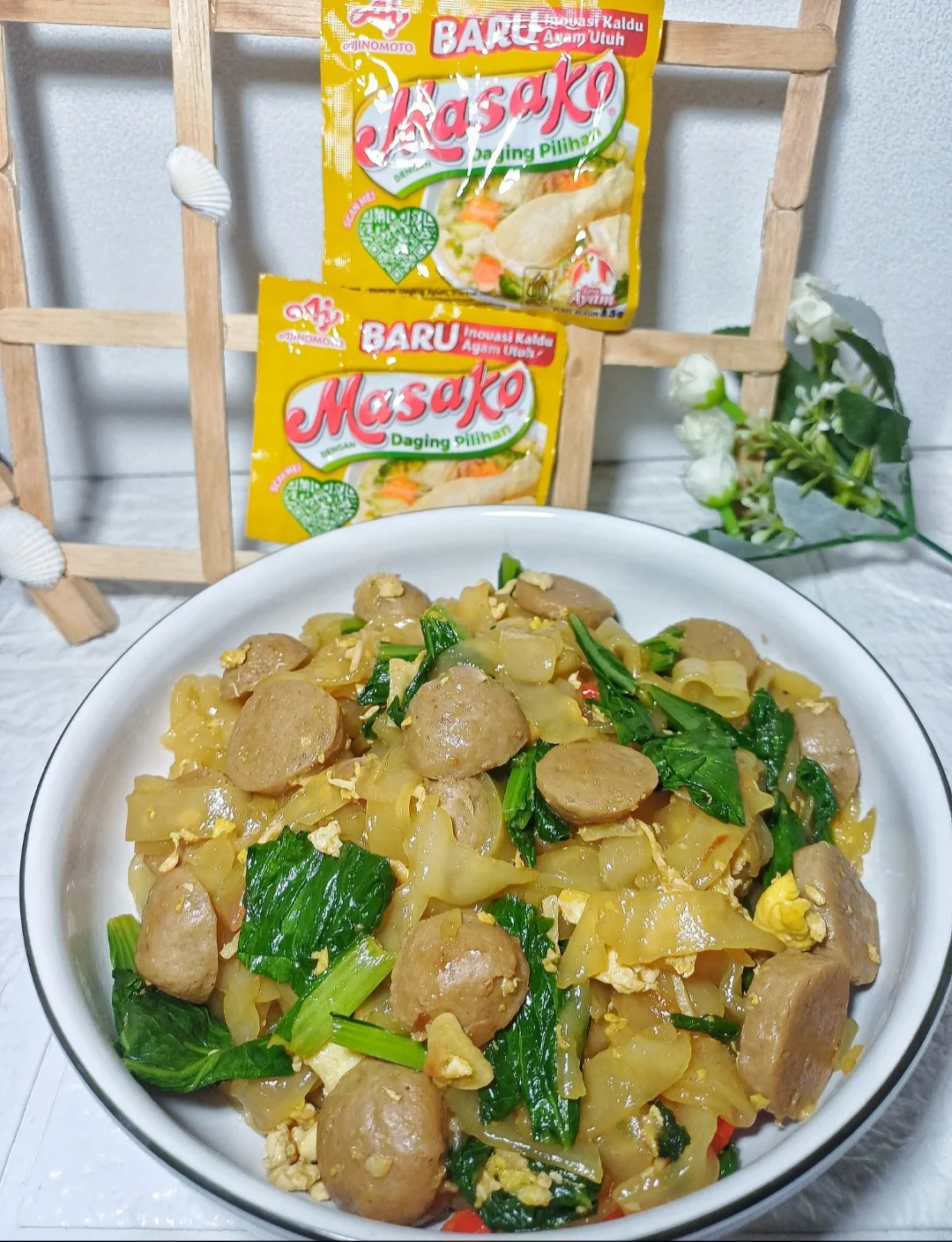 Kwetiau Goreng Bakso
