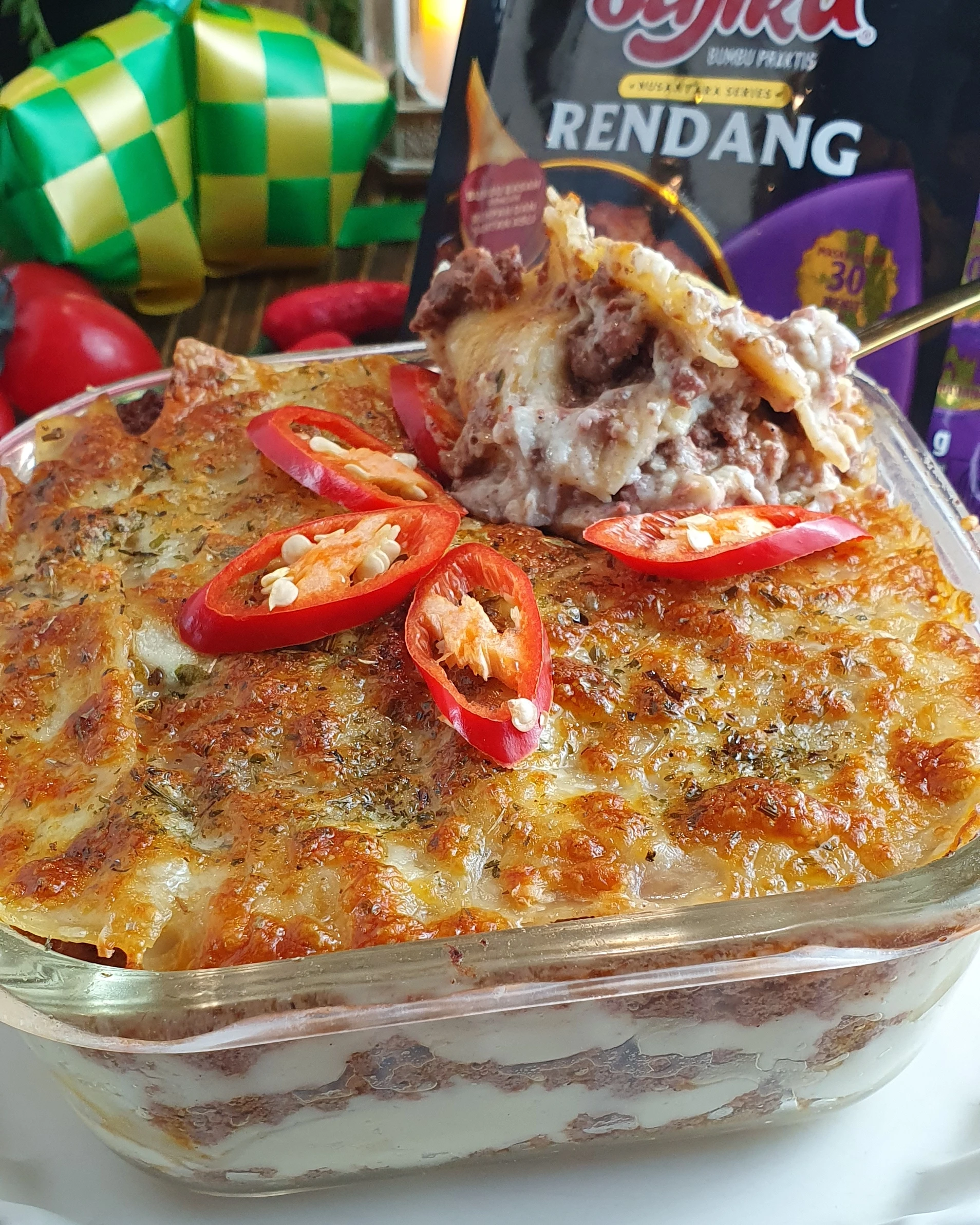 Lasagna Rendang