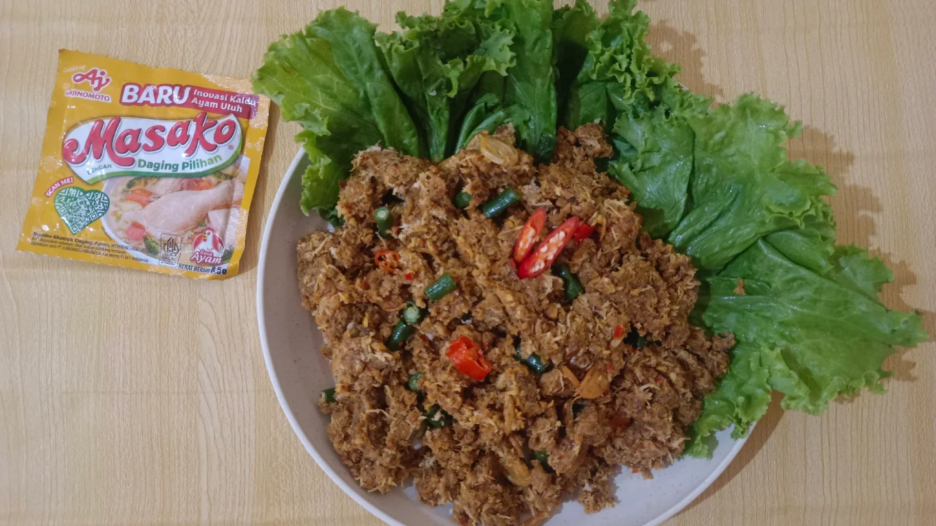 Lawar Sarden Khas Bali