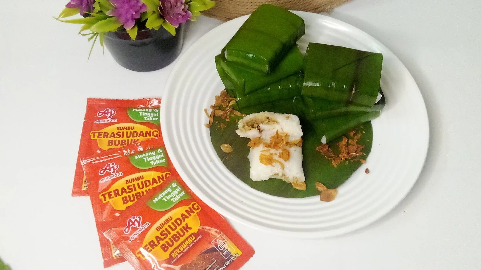 Lemper Ketan Isi Ayam Tersi Udang