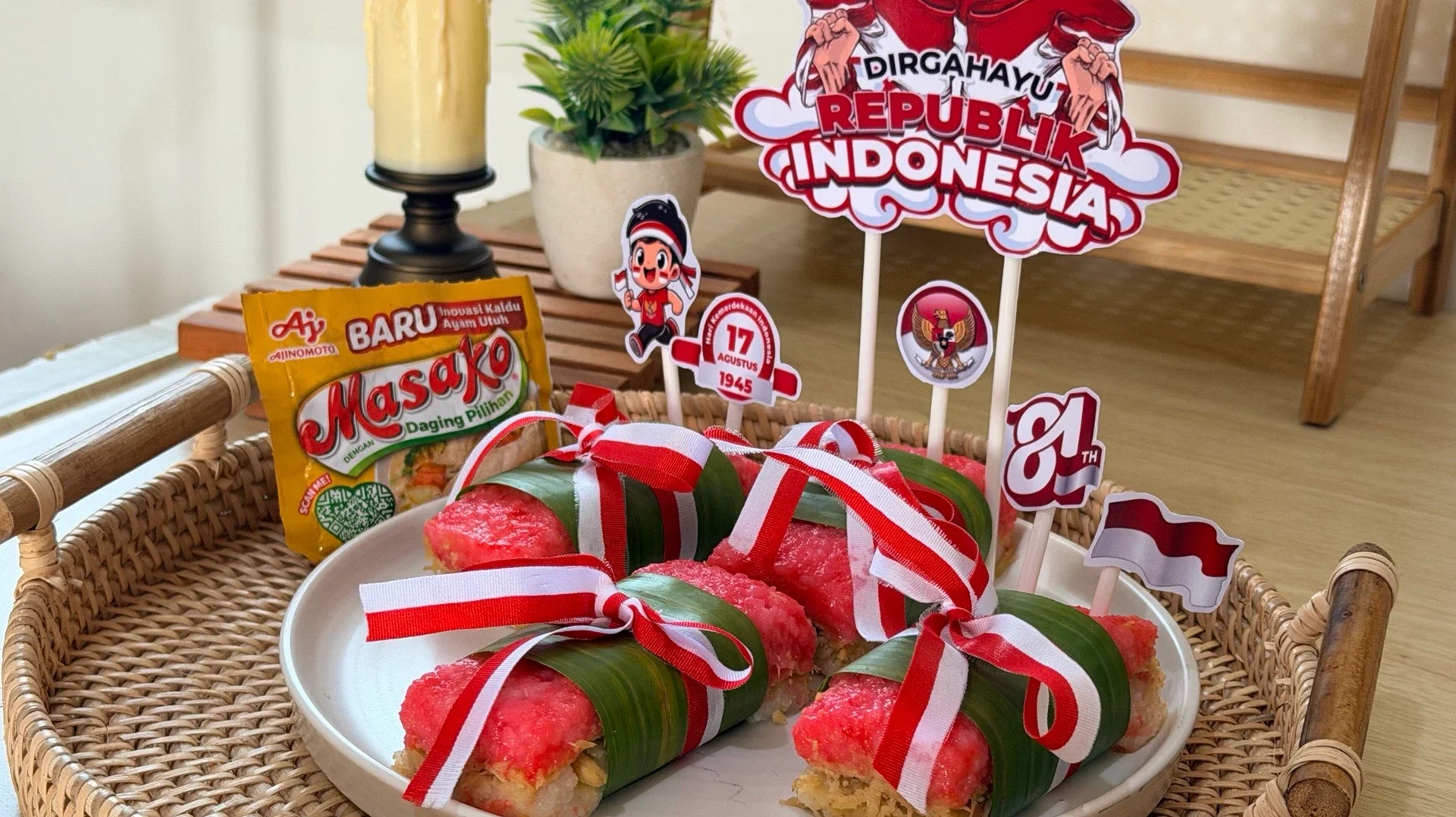 Lemper Merah Putih ala Masako #PestaRasaMerdeka