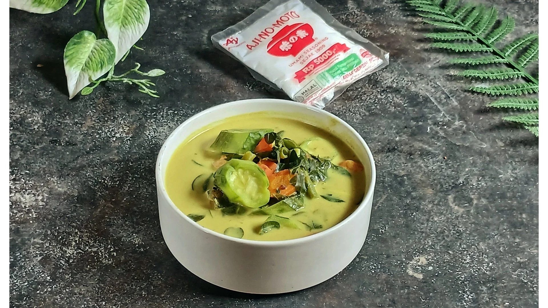 Lodeh oyong kelor ala ajinomoto