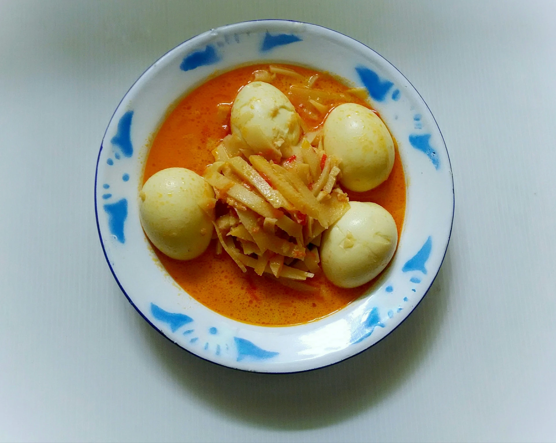 Lodeh Telur Rebung