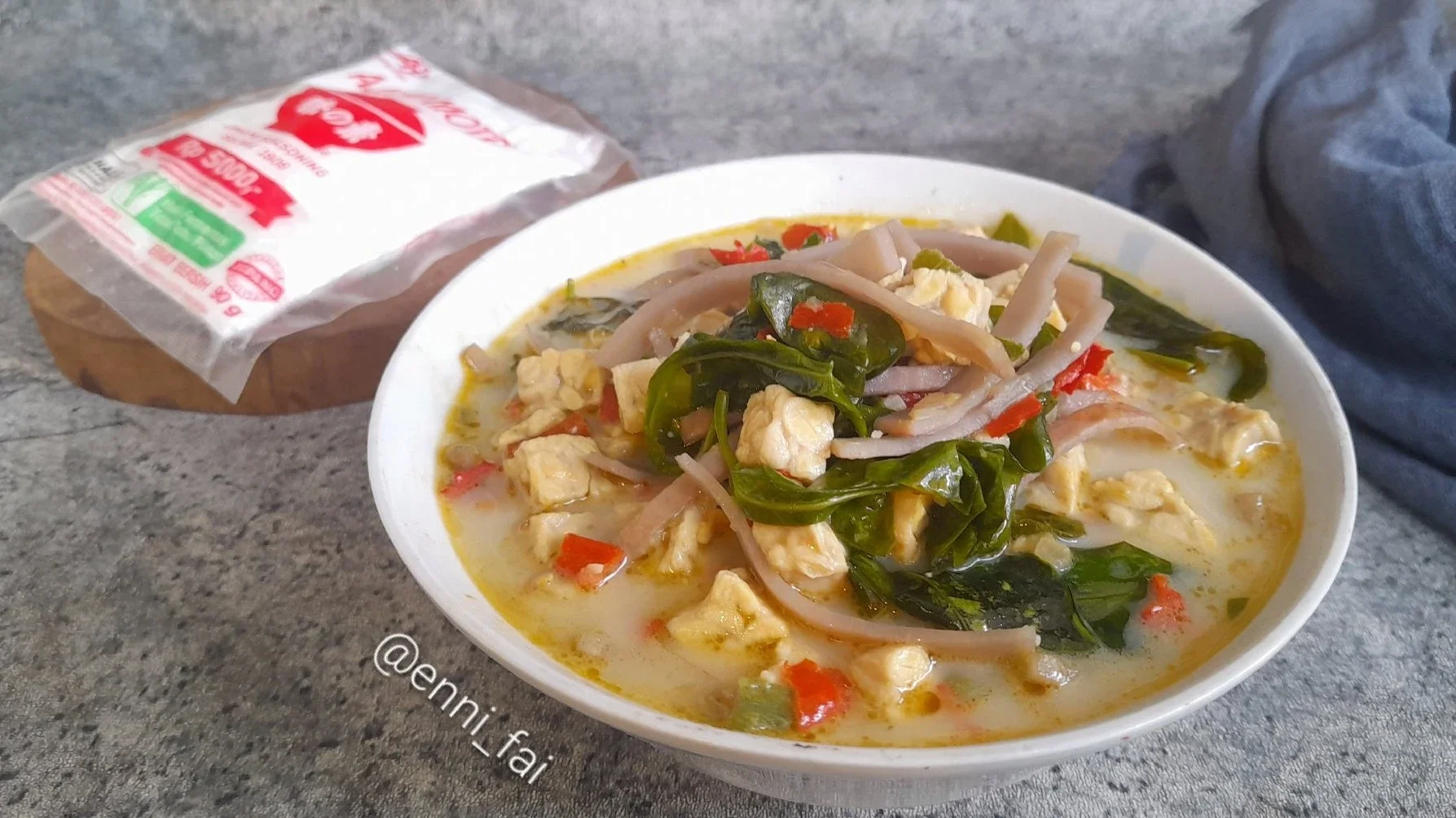 Lodeh Tempe Kulit Singkong #TooGoodTooWaste