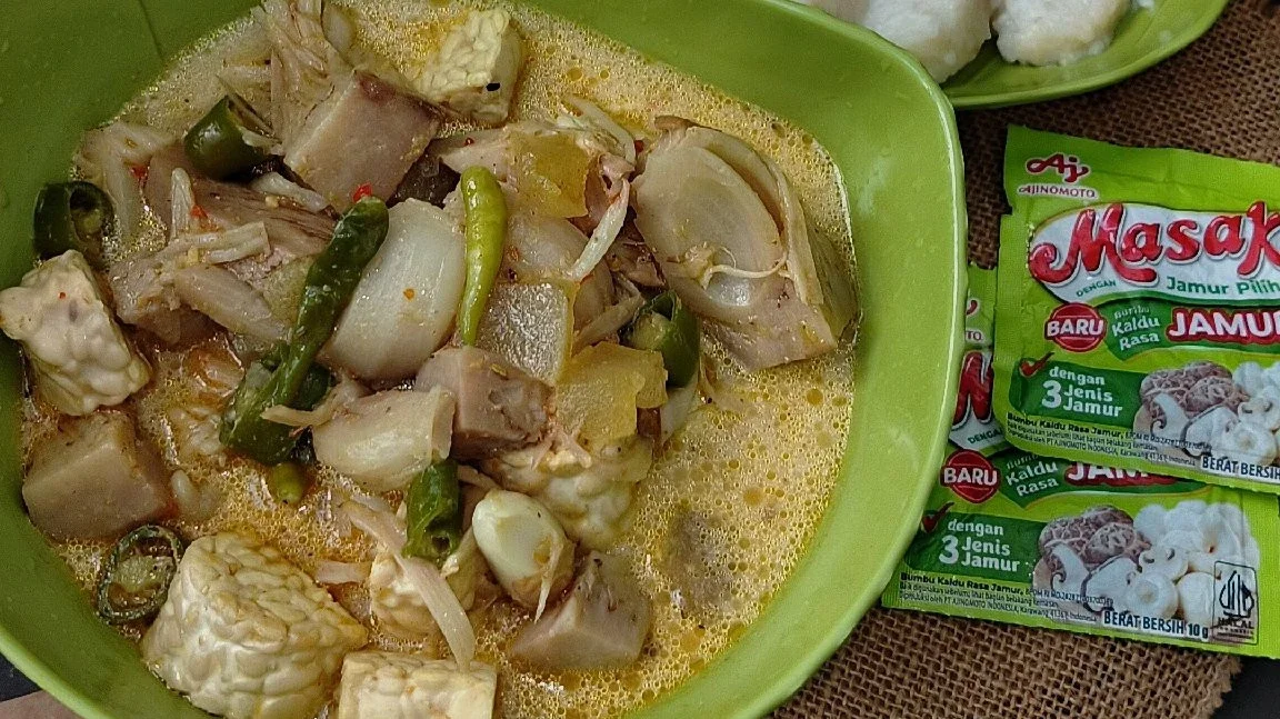 Lodeh Tewel Tahu Tempe Cecek