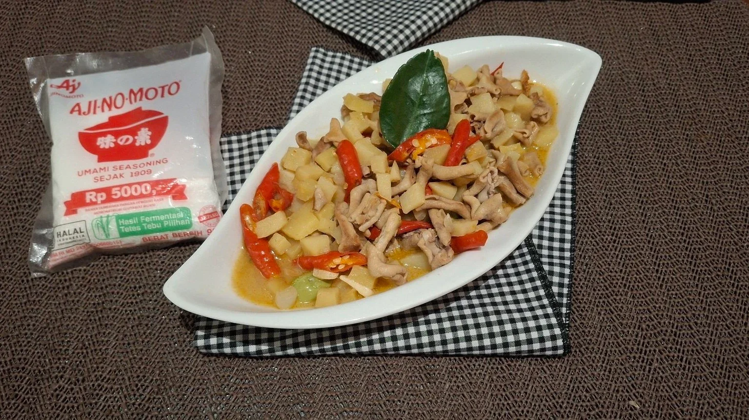 Lodeh Usus Ayam Kentang