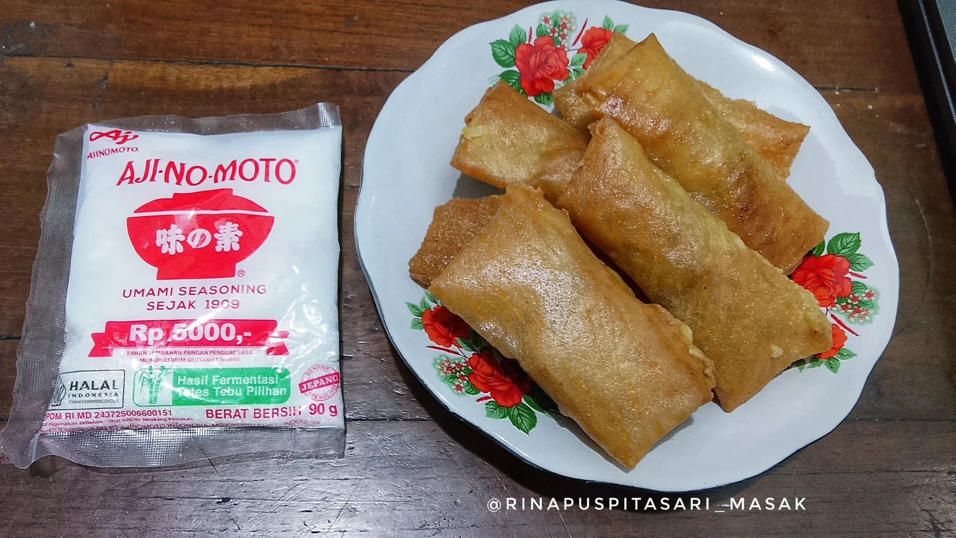 Lumpia Isi Makaroni Telur