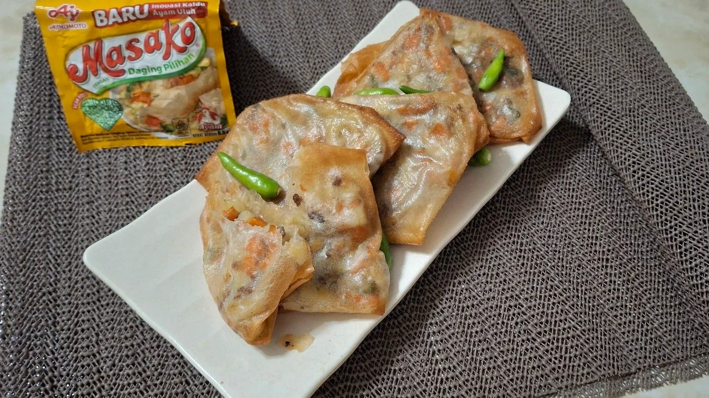 Lumpia Isi Rogout ala Masako
