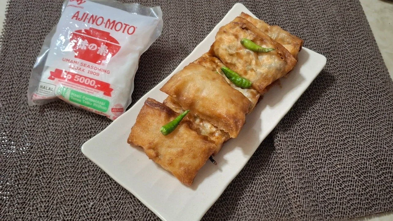 Lumpia Isi Tahu Sayuran ala Ajinomoto